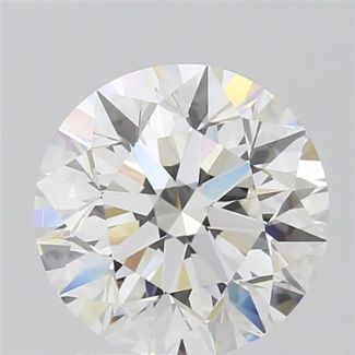 2.00 Carat Round H VVS2 EX GIA Natural Diamond