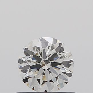 0.50 Carat Round I VS2 EX GIA Natural Diamond