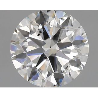 0.8 Carat Round G SI2 EX GIA Natural Diamond