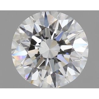 1.03 Carat Round F VVS2 EX GIA Natural Diamond