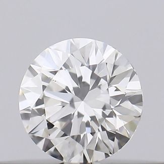 0.18 Carat Round H VS2 EX GIA Natural Diamond