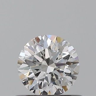 0.47 Carat Round F VS2 EX GIA Natural Diamond