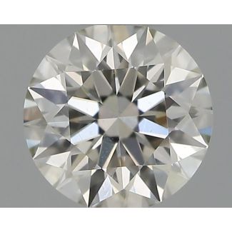 0.31 Carat Round H VS2 EX IGI Natural Diamond