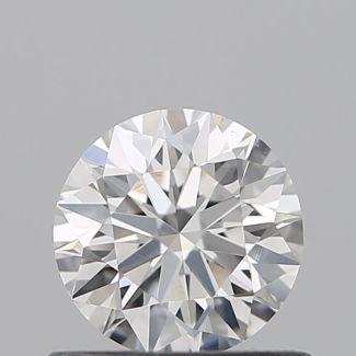 0.6 Carat Round E SI1 EX GIA Natural Diamond