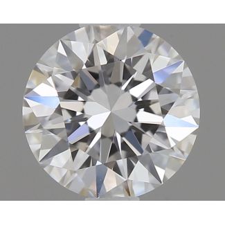 0.45 Carat Round D VS1 EX GIA Natural Diamond