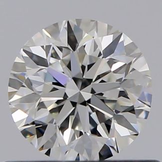 0.50 Carat Round F VS1 VG EX GIA Natural Diamond