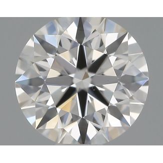 0.52 Carat Round G VS1 EX GIA Natural Diamond