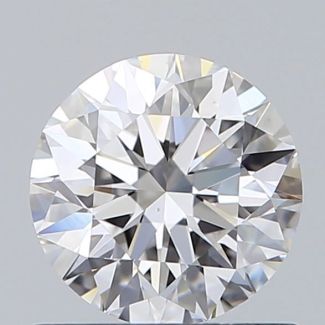 0.72 Carat Round E VS1 EX GIA Natural Diamond