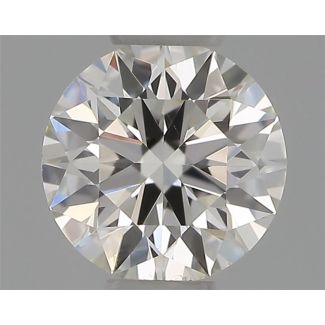 0.30 Carat Round G SI1 EX VG IGI Natural Diamond