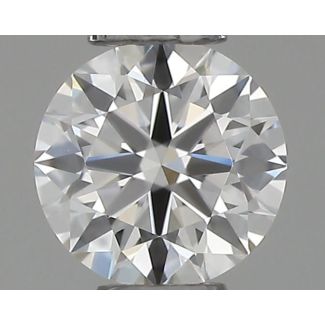 0.22 Carat Round D VVS1 EX GIA Natural Diamond