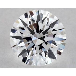 0.31 Carat Round E VVS1 EX GIA Natural Diamond