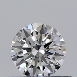 0.31 Carat Round D VS1 EX GIA Natural Diamond