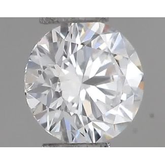 0.22 Carat Round E VVS1 EX GIA Natural Diamond