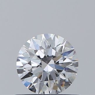 0.5 Carat Round D VS2 EX GD GIA Natural Diamond