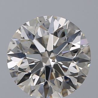 2.00 Carat Round I SI1 EX IGI Natural Diamond