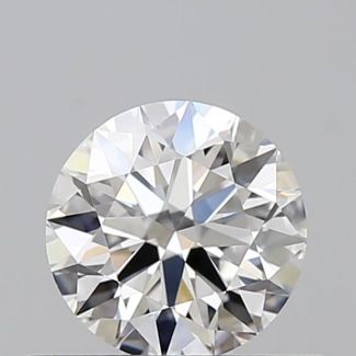 0.5 Carat Round E VVS1 EX VG GIA Natural Diamond