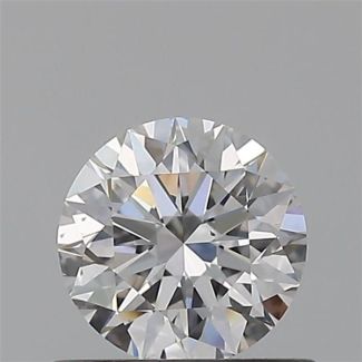 0.50 Carat Round E VS1 EX GIA Natural Diamond