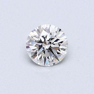 0.41 Carat Round H VVS1 VG GIA Natural Diamond