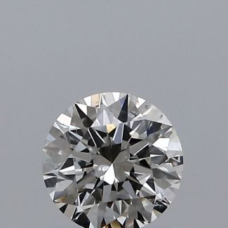 0.51 Carat Round H SI2 EX GIA Natural Diamond