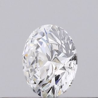 0.23 Carat Round D VVS1 EX GIA Natural Diamond