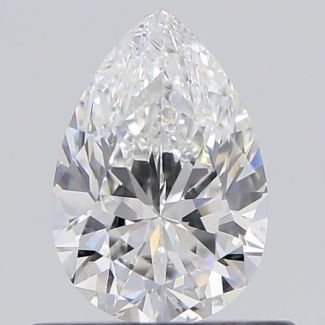 0.51 Carat Pear F VS2 - VG GIA Natural Diamond