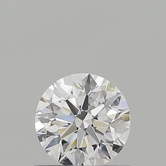 0.5 Carat Round D IF EX GIA Natural Diamond