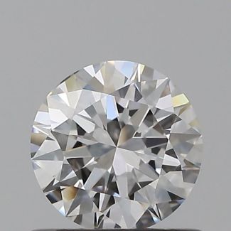 0.6 Carat Round E IF EX GIA Natural Diamond