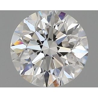 0.5 Carat Round E VVS2 EX GD GIA Natural Diamond