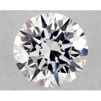 0.31 Carat Round G VVS1 EX VG GIA Natural Diamond