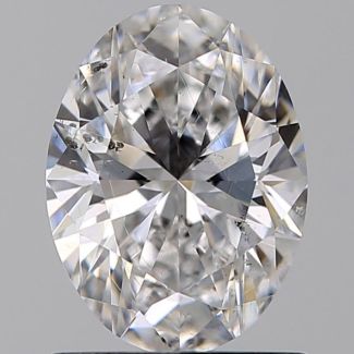 1.00 Carat Oval D SI1 - VG GIA Natural Diamond