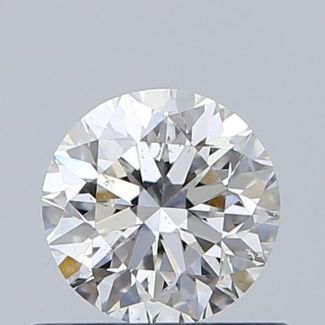 0.50 Carat Round G SI1 VG GIA Natural Diamond