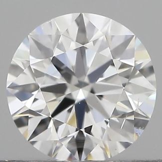 0.40 Carat Round E VS2 VG EX GIA Natural Diamond