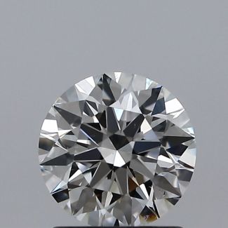 1.02 Carat Round E SI1 EX GIA Natural Diamond