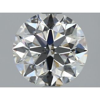 1.0 Carat Round H VS2 EX VG GIA Natural Diamond