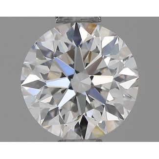 0.71 Carat Round F VS1 VG EX GIA Natural Diamond