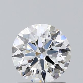 1.0 Carat Round H VS1 EX GD GIA Natural Diamond