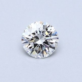 0.4 Carat Round D SI1 EX VG GIA Natural Diamond