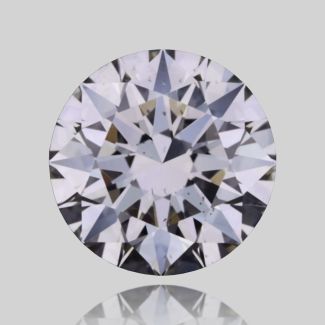 0.5 Carat Round I SI1 EX GIA Natural Diamond