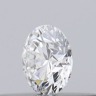 0.19 Carat Round F VS1 EX GIA Natural Diamond