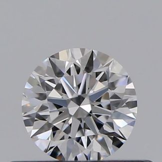 0.32 Carat Round D VS1 EX GIA Natural Diamond