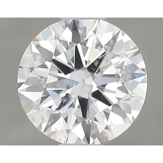 0.7 Carat Round E SI2 EX GIA Natural Diamond