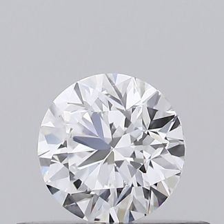 0.3 Carat Round D VS2 EX VG GIA Natural Diamond