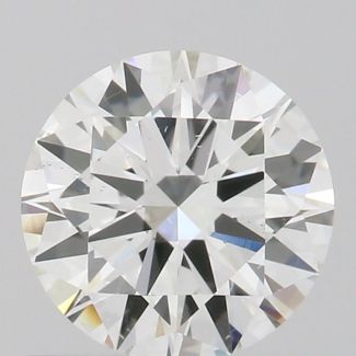 0.7 Carat Round F VS2 EX VG IGI Natural Diamond