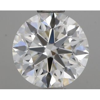 0.71 Carat Round G VVS1 EX IGI Natural Diamond