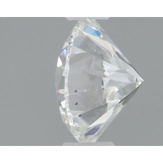 0.31 Carat Round F SI1 EX GIA Natural Diamond