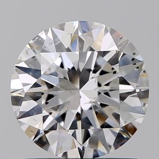 1.03 Carat Round D SI2 EX GIA Natural Diamond