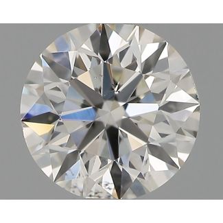 0.4 Carat Round I VS2 EX GIA Natural Diamond