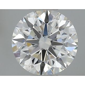 0.7 Carat Round H VS1 EX GIA Natural Diamond