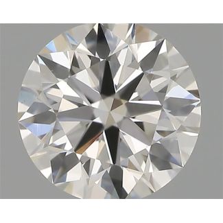 0.43 Carat Round G VS2 EX IGI Natural Diamond