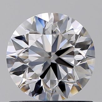 0.80 Carat Round D VS2 VG EX GIA Natural Diamond